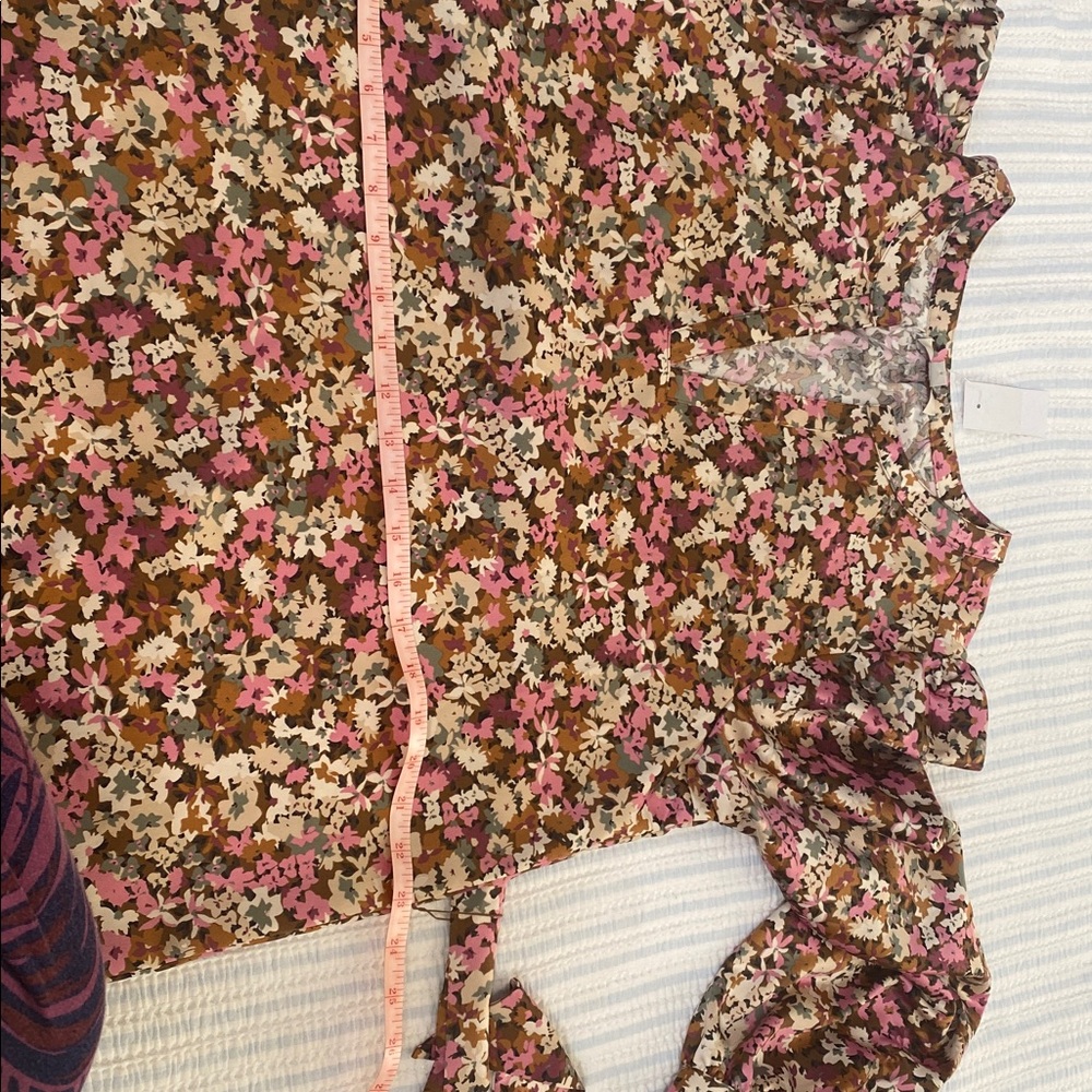NWT LOFT Multicolor Floral Patterned dress - Picture 11 of 12